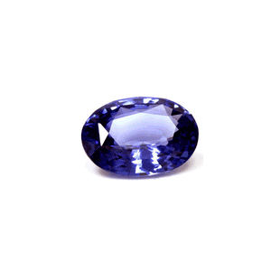 BLUE  SAPPHIRE Oval GIA Certified Untreated 3.36 cts.