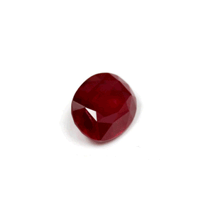 Ruby Oval GIA Certified Untreated 3.41  cts.