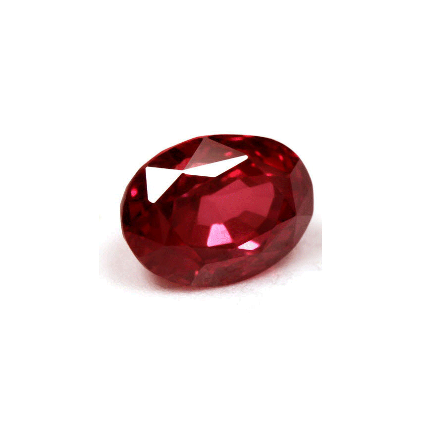 Ruby Oval GIA Certified Untreated 3.03 ct