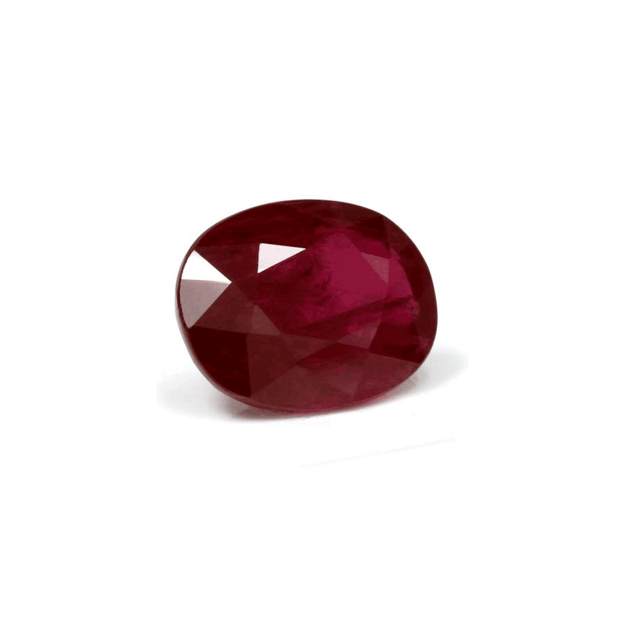 Ruby Oval GIA Certified  3.45 cts.