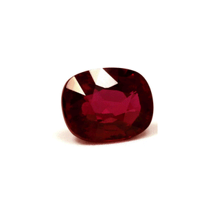 Ruby Cushion GIA Certified Untreated 3.47 cts