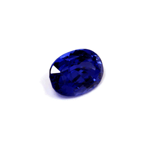 BLUE SAPPHIRE GIA Certified 3.76 cts. Oval