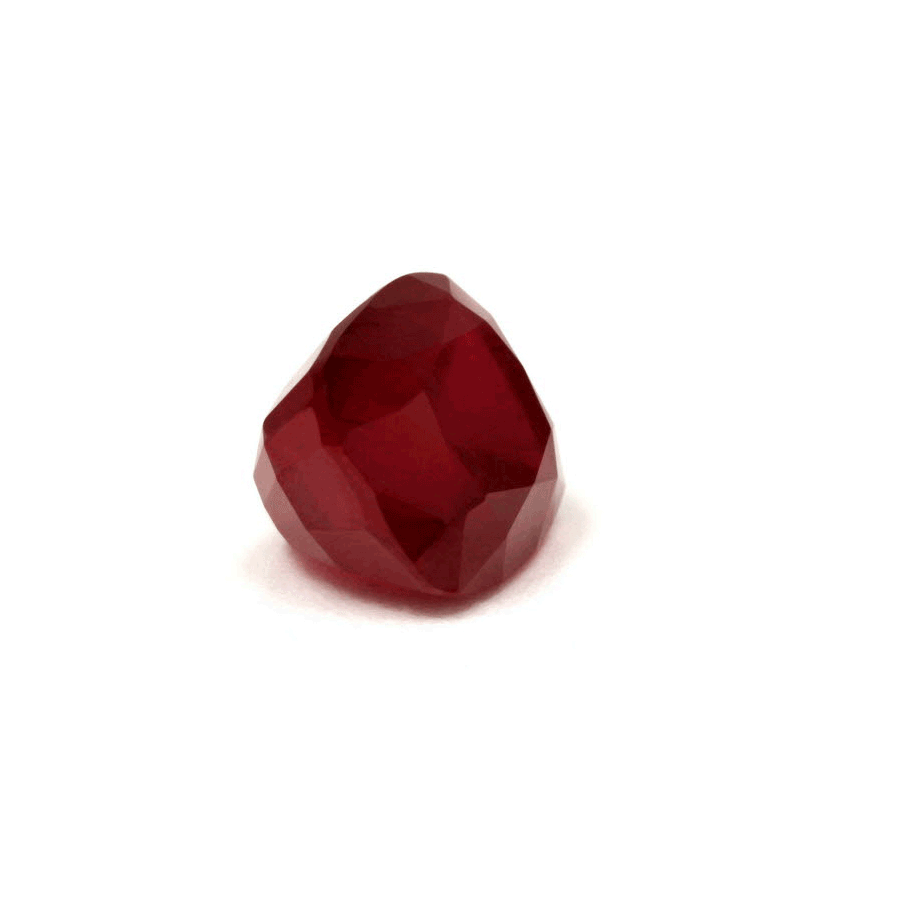 Ruby Cushion GIA Certified Untreated  3.58 cts.