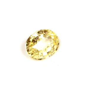 Yellow Sapphire Oval  GIA Certified Untreated 3.59cts.