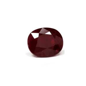Ruby Oval GIA  Certified 3.69 cts.