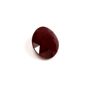 Ruby Oval GIA Certified  3.96 cts.
