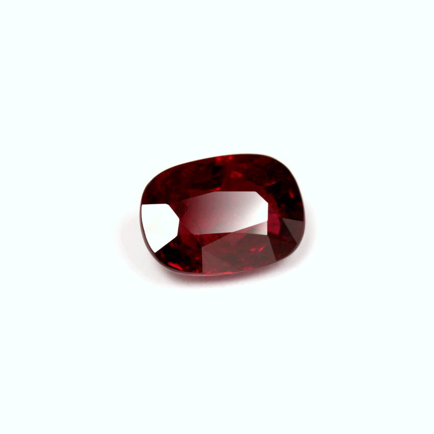 Ruby Cushion GIA Certified Untreated 4.00  cts.