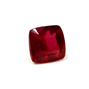 Ruby Cushion GIA Certified Untreated 4.01 cts.