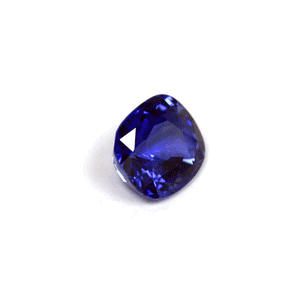 BLUE SAPPHIRE GIA Certified  4.06 cts.  Cushion