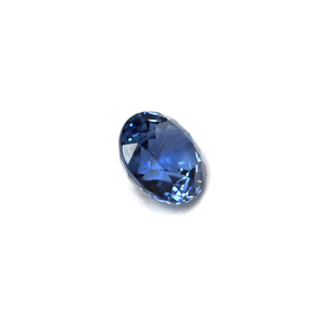 BLUE SAPPHIRE AGL Certified Untreated 4.06 cts. Round