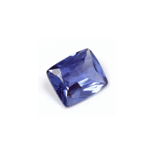 BLUE SAPPHIRE GIA Certified 4.09 cts. Cushion
