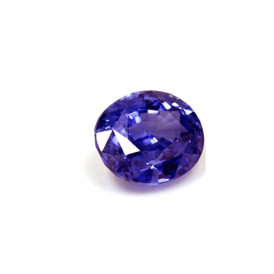 BLUE SAPPHIRE  GIA Certified Untreated 4.10 cts. Oval