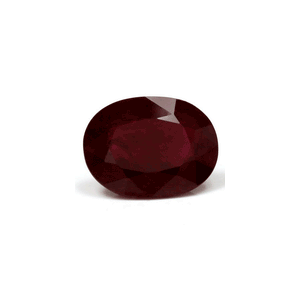 Ruby  Oval GIA Certified 4.12 cts.