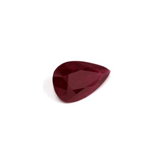 Ruby Pear GIA Certified 4.15  cts.