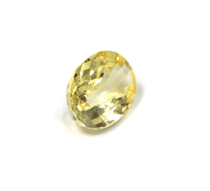 Yellow Sapphire Oval  GIA Certified Untreated 4.28cts.