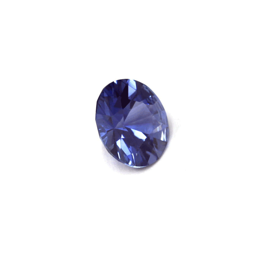 BLUE SAPPHIRE GIA Certified 4.41 cts. Round