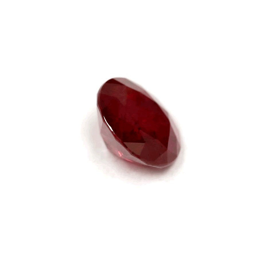 Ruby Round GIA Certified Untreated  4.62cts.