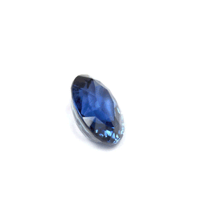 BLUE SAPPHIRE GIA Certified 4.63 cts.  Round