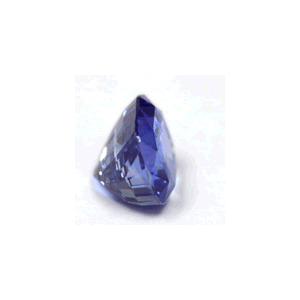 BLUE SAPPHIRE GIA Certified Untreated 4.98 cts. Cushion