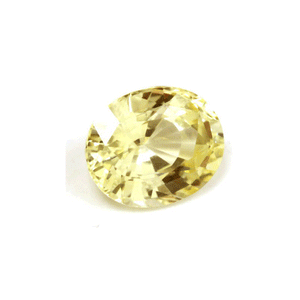 Yellow Sapphire Oval GIA Certified Untreated 5.15cts.