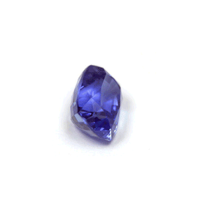 BLUE SAPPHIRE GIA Certified 6.21 cts.  Cushion