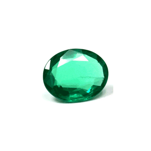 Green Emerald Oval GIA Certified 8.37 cts.