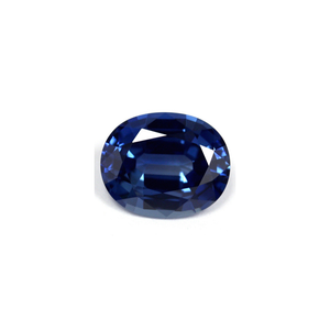 BLUE SAPPHIRE AGL Certified Untreated 4.67 cts. Oval