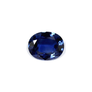 BLUE SAPPHIRE AGL Certified Untreated 3.79 cts. Oval