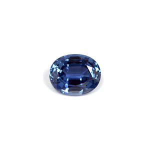 BLUE SAPPHIRE AGL Certified Untreated 4.13 cts. Oval