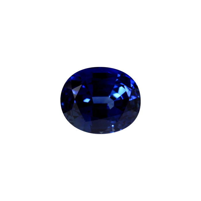 BLUE SAPPHIRE Oval AGL Certified Untreated 7.35  cts.