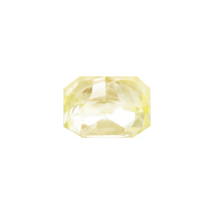 Emerald Cut Yellow Sapphire  Untreated 2.11 cts.