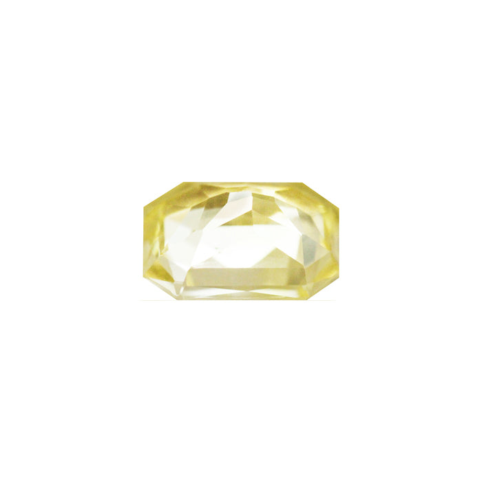 Emerald Cut Yellow Sapphire Untreated 1.44 cts.
