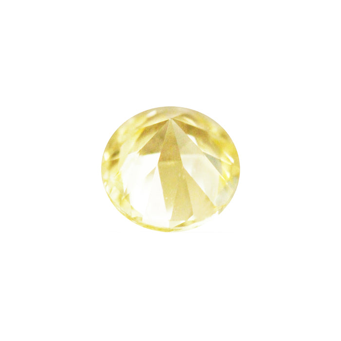 Yellow Sapphire Round  Untreated 1.08 cts.