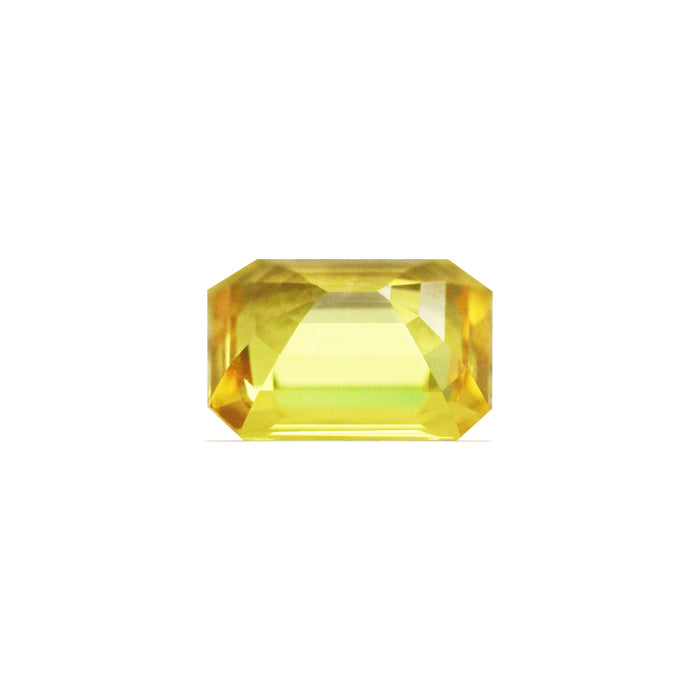 Yellow Sapphire  Emerald Cut 1.97 cts