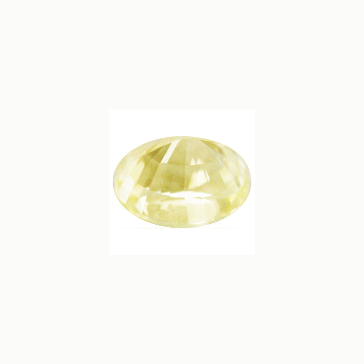 Yellow Sapphire Oval 1.27  cts.
