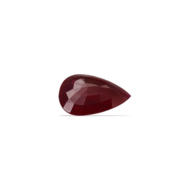 Ruby Pear GIA Certified  6.02 cts.