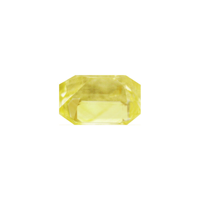 Yellow Sapphire Emerald Cut  Untreated 1.29 cts.