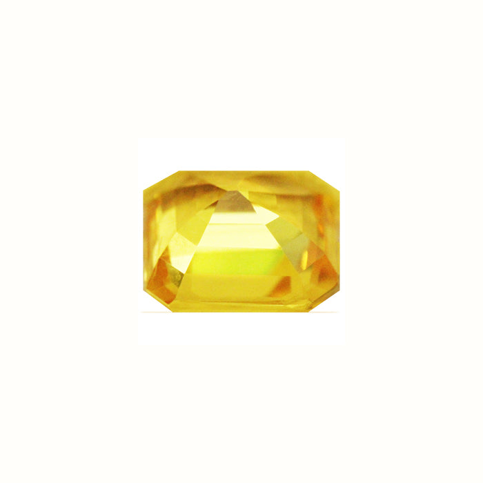 Yellow Sapphire Emerald Cut 1.95 cts.
