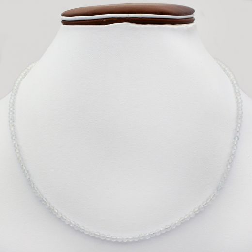 Beaded Aquamarine Necklace