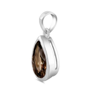 Drop Smokey Pendant
