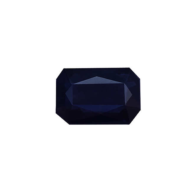 BLUE SAPPHIRE Emerald Cut 0.86 Carat