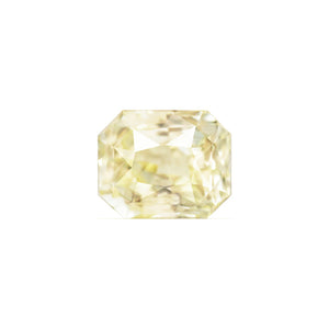 Emerald Cut Yellow Sapphire  Untreated 2.11 cts.