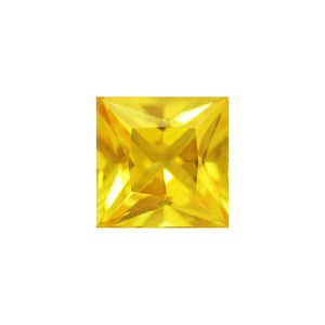 Yellow Sapphire Square 1.23 cts.