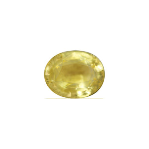 Yellow Sapphire Oval  GIA Certified Untreated 2.80cts.