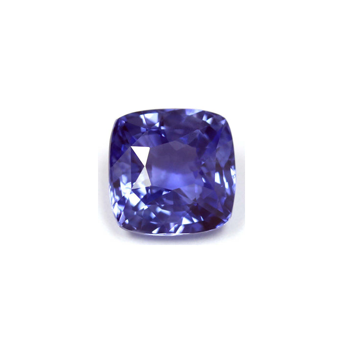 BLUE SAPPHIRE GIA Certified Untreated 3.78 cts. Cushion