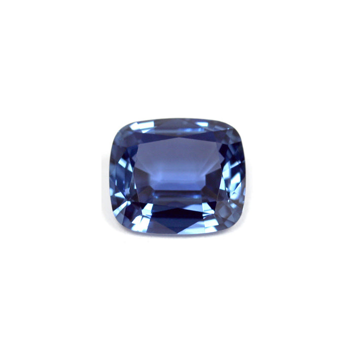 BLUE SAPPHIRE GIA Certified Untreated  4.12 cts. Cushion