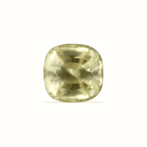 Yellow Sapphire Cushion Untreated 1.55 cts.