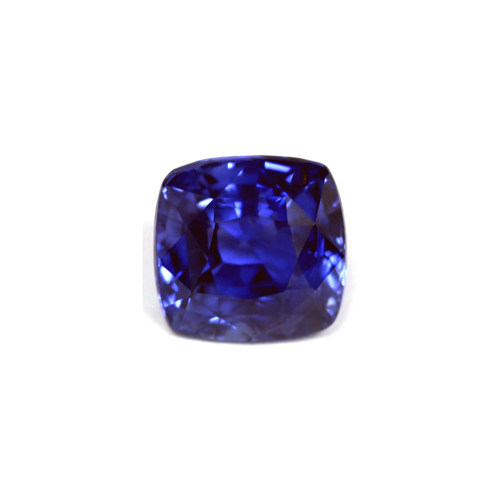 BLUE SAPPHIRE GIA  Certified Untreated 4.00 cts. Cushion