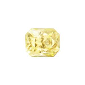 Yellow Sapphire Emerald Cut Untreated 1.19 cts.