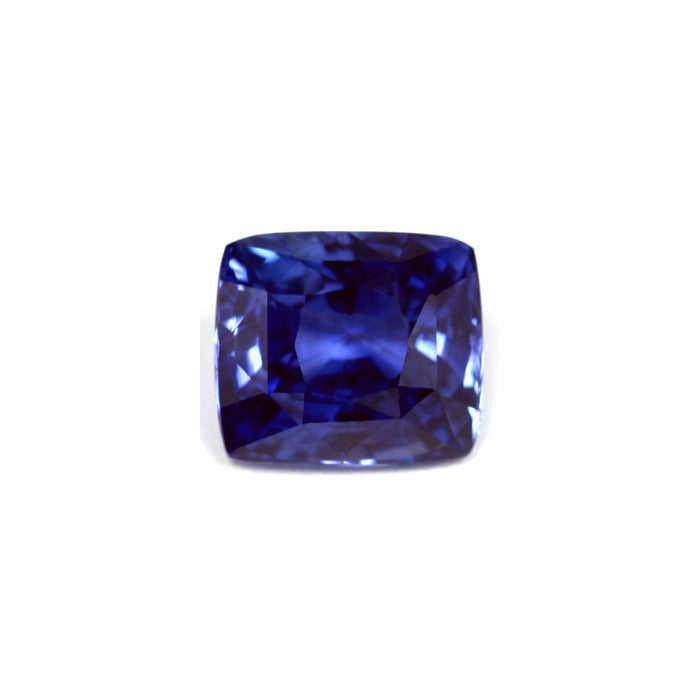 BLUE  SAPPHIRE Cushion GIA Certified 3.92 cts.